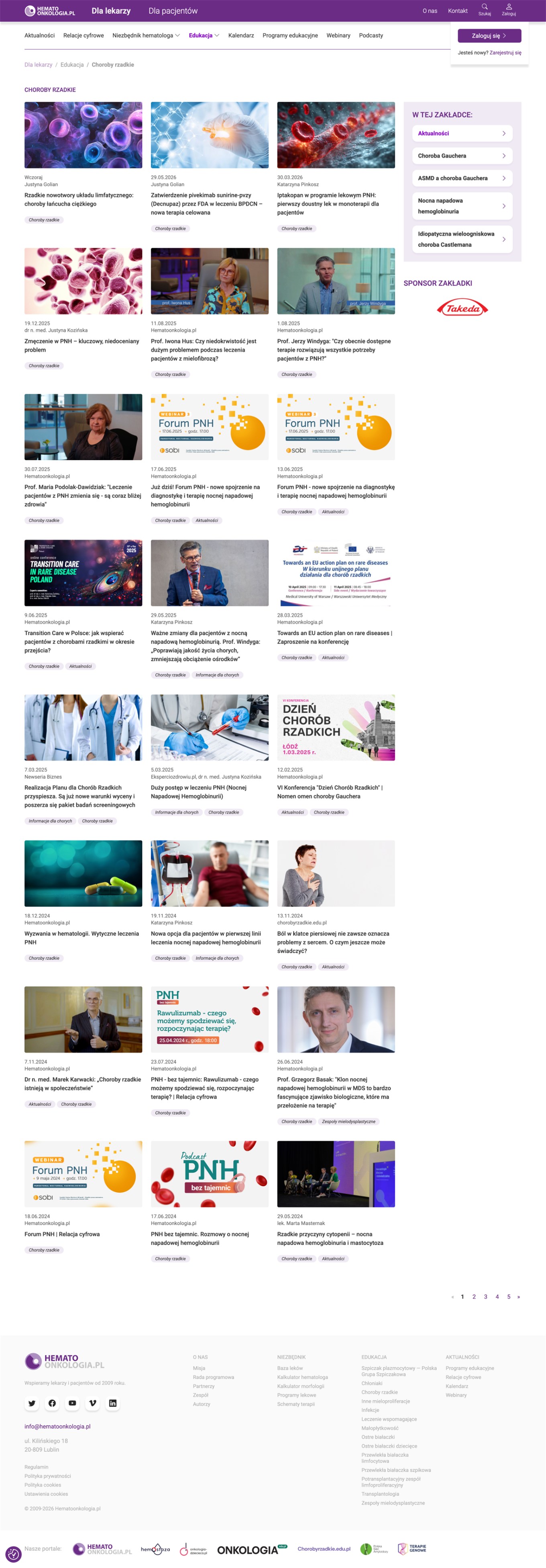 Strona główna portalu hematoonkologia.pl